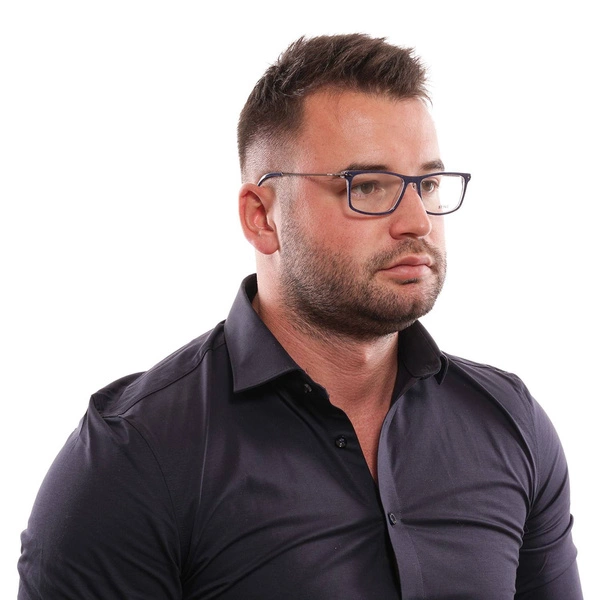 Okulary oprawki Męskie Sting VST038 0N58 52 Niebieskie