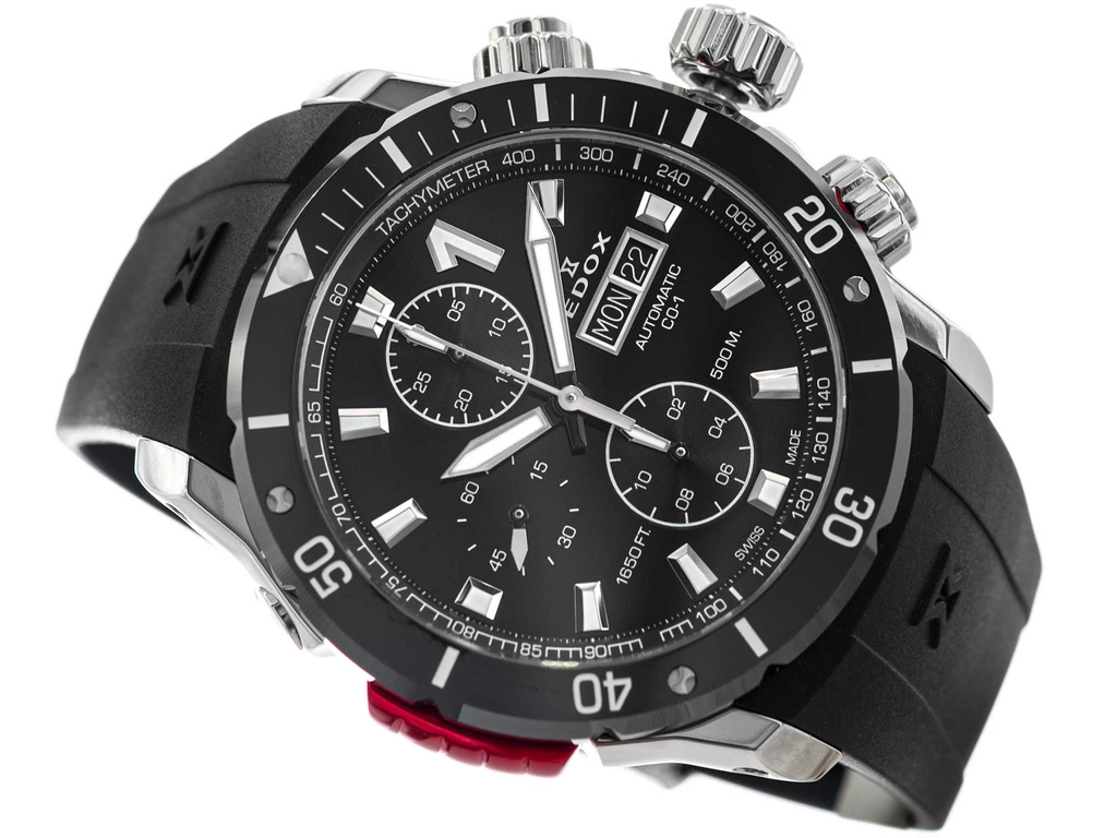 Zegarek męski EDOX 01128 3NRCA NN CO-1 Chronograph Automatic