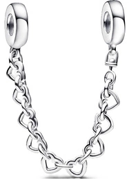 Łańcuszek zabezpieczający Pandora z połączonymi sercami 792274C00-05