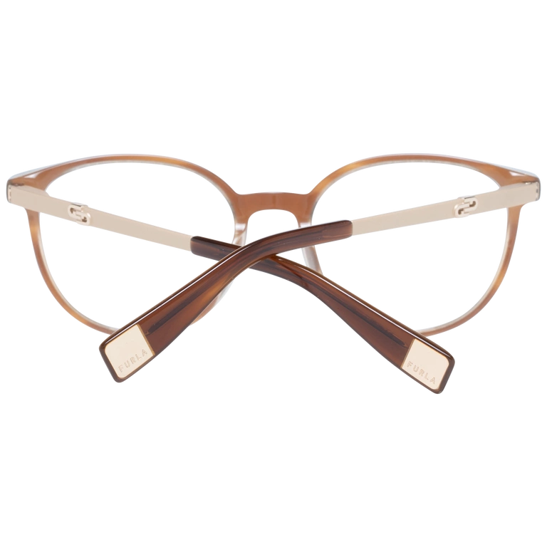 Okulary oprawki Damskie Furla VFU493 0XAG 50 Brązowe