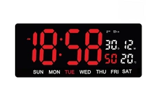 Zegar JVD DH3604.1 TERMOMETR, KALENDARZ, ALARM