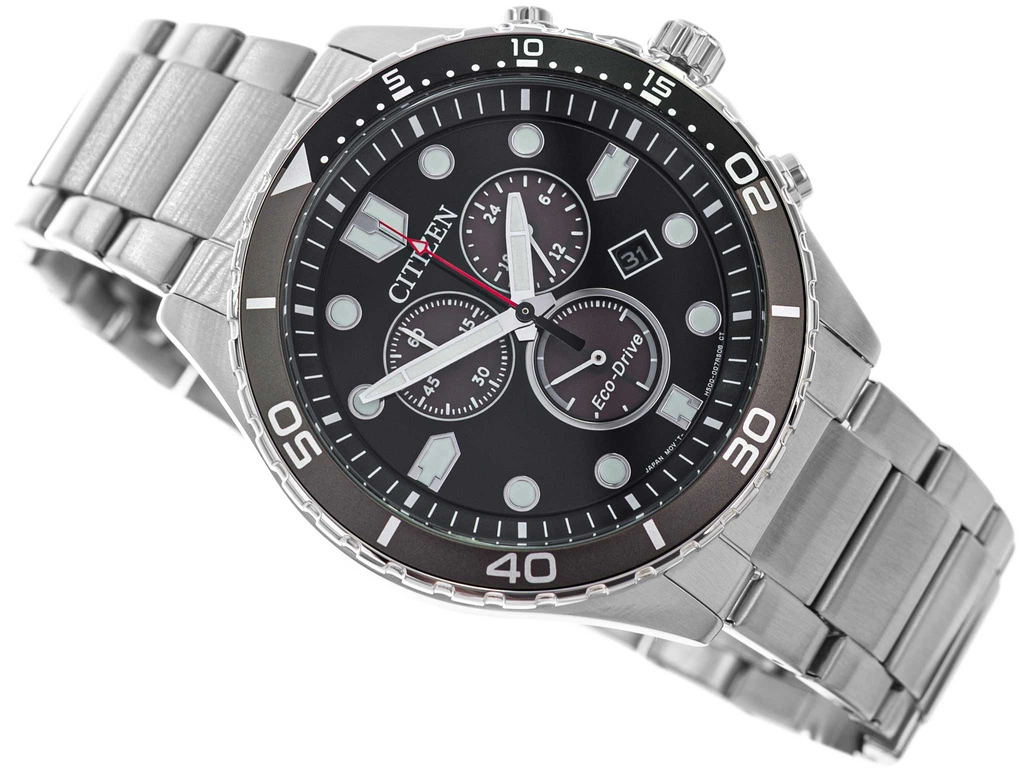 Zegarek męski Citizen AT2568-82E Eco-Drive Aqua Sporty Chronograph