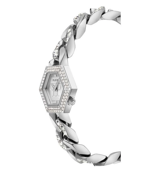 Zegarek damski PHILIPP PLEIN PWWBA0123 The Hexagon Groumette Perpetual Bling