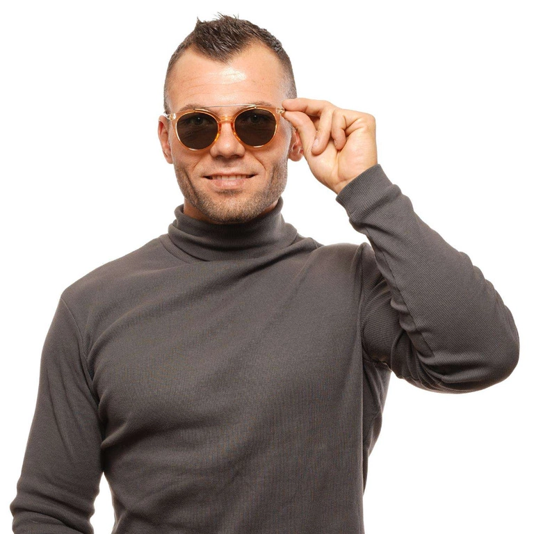 Okulary przeciwsłoneczne Skechers SE6107 42R 51 Pomarańczowe