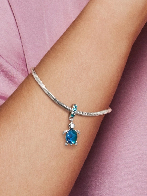 Charms Pandora 798939C01 Zawieszka Żółw morski Murano