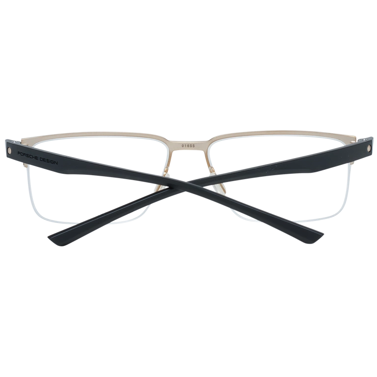Okulary oprawki Męskie Porsche Design P8352 B 56 Złote