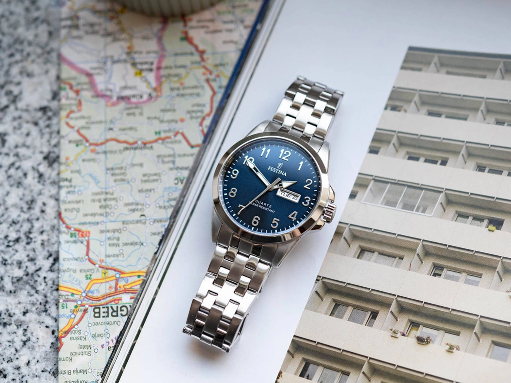 Zegarek męski FESTINA F20357/C Classic Bracelet