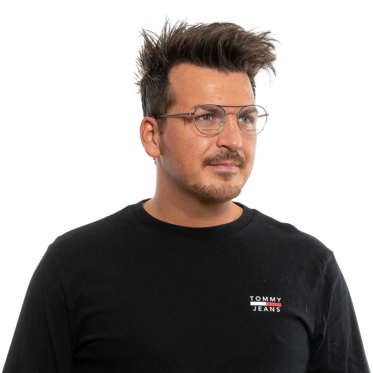 Okulary oprawki męskie Gant GA3182 032 51 Złote