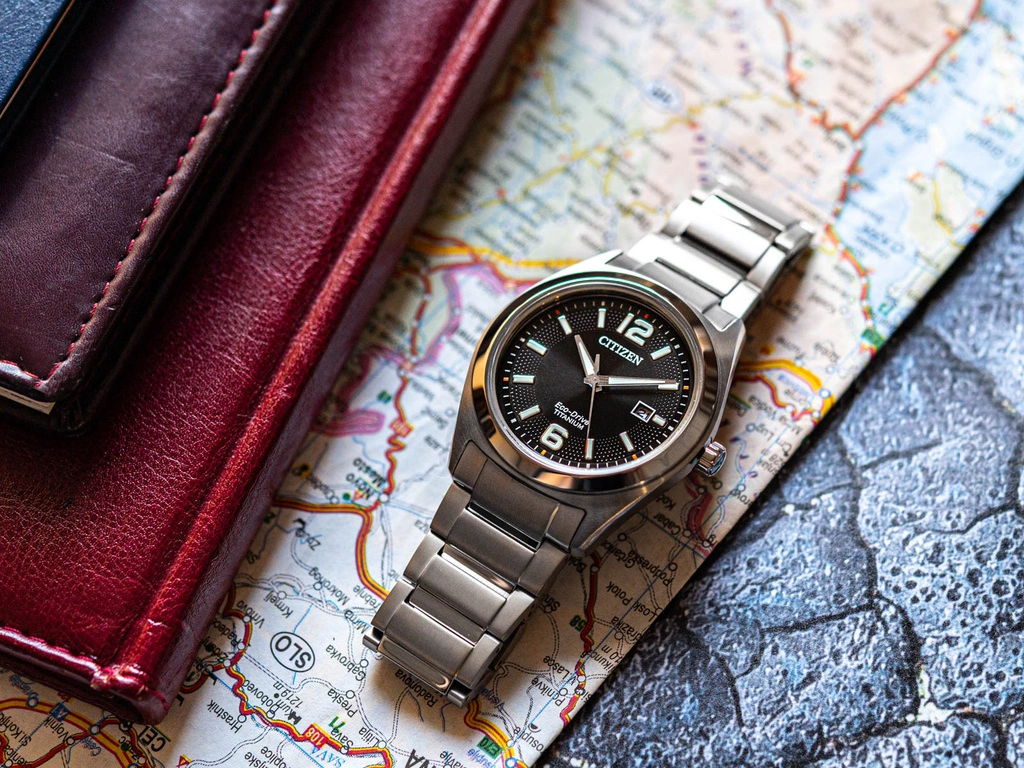 Zegarek męski Citizen AW1641-81E Super Titanium