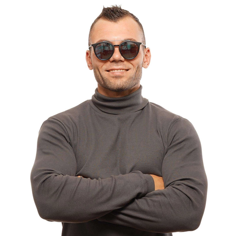 Okulary przeciwsłoneczne Skechers SE6107 02X 51 Czarne