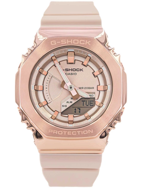 Zegarek damski CASIO G-SHOCK GM-S2100PG-4AER Metal Covered