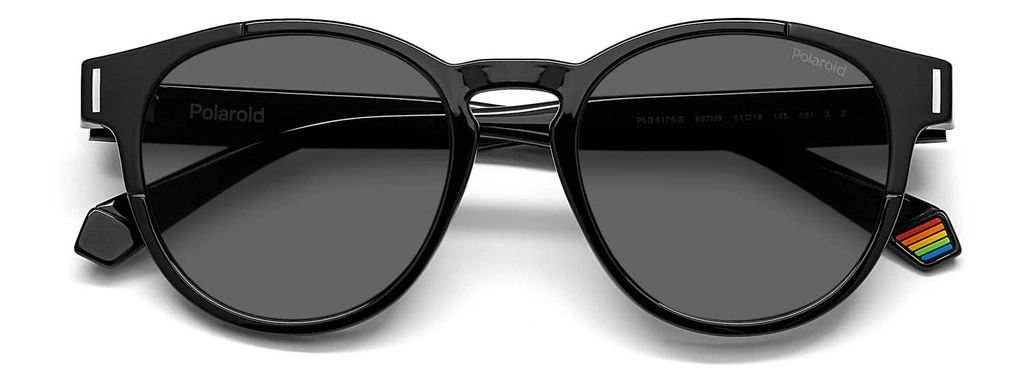 Okulary przeciwsłoneczne Unisex Polaroid PLD 6175/S 807M9 51 Czarne