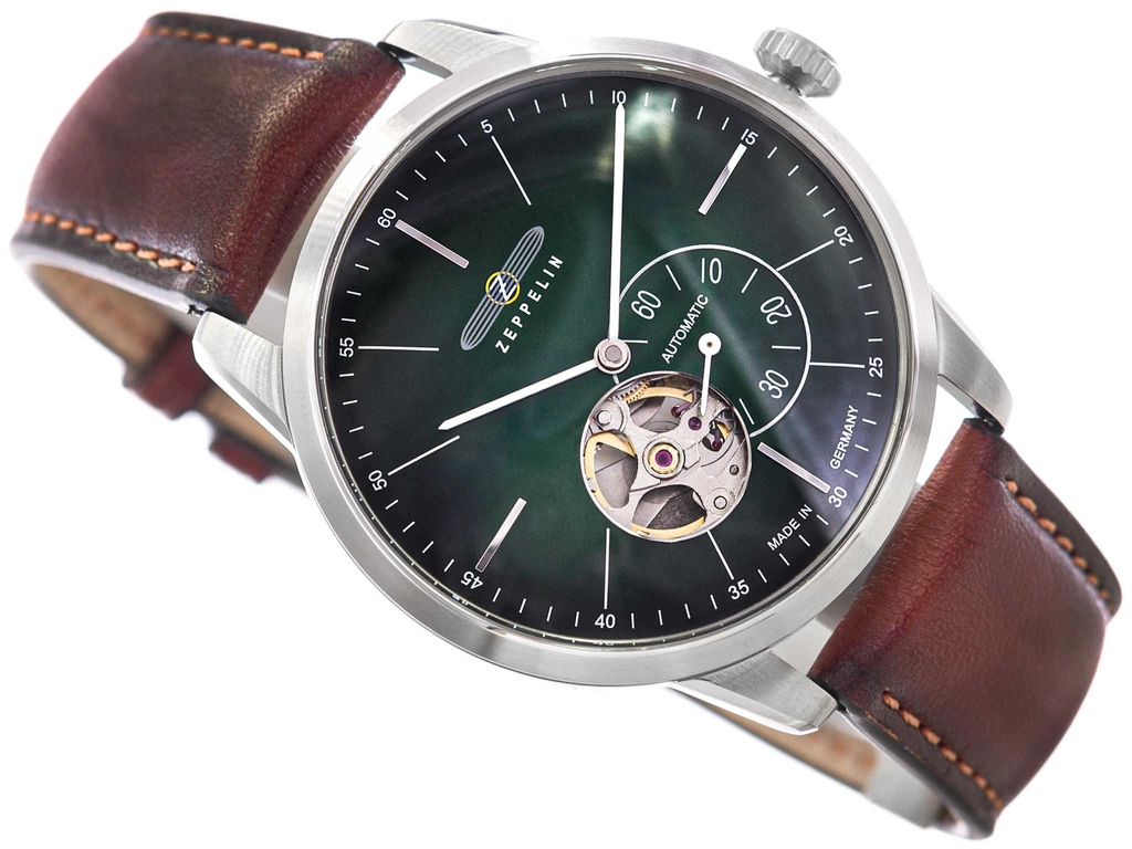 Zegarek męski ZEPPELIN 8364-4 Flatline Open Heart Automatic