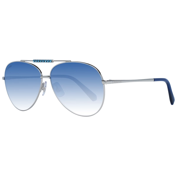 Okulary przeciwsłoneczne Damskie Swarovski SK0308 16W 60 Srebrne