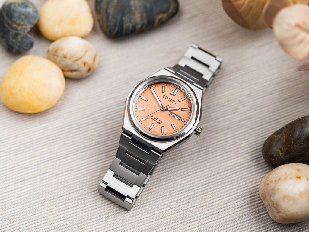Zegarek męski Citizen AW0130-85Z Zenshin Super Titanium