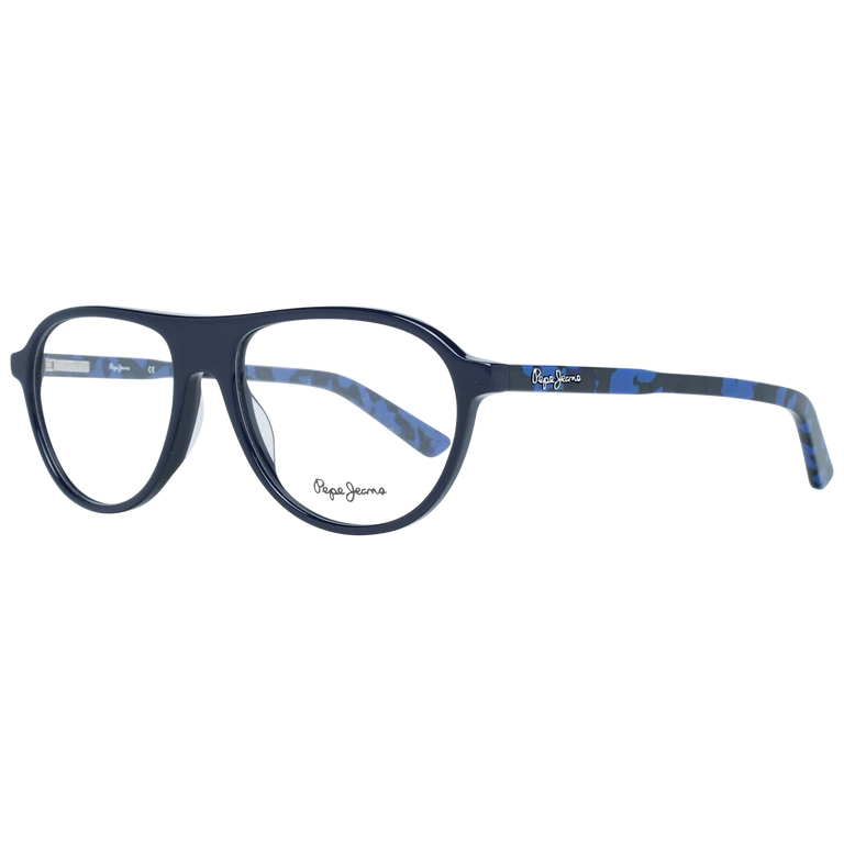 Okulary oprawki Męskie Pepe Jeans PJ3291 C3 55 Niebieskie