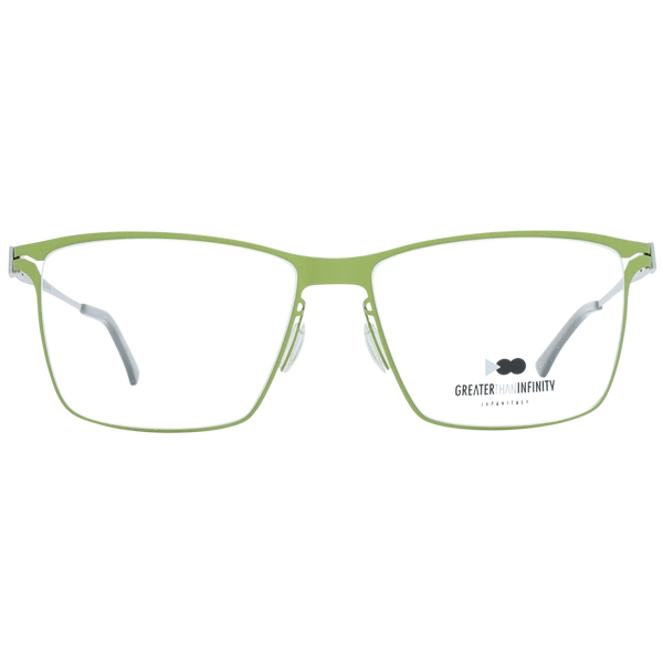 Okulary oprawki Męskie Greater Than Infinity GT005 V05N 56 Zielone