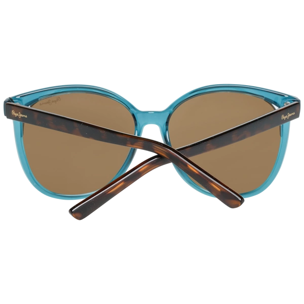 Okulary przeciwsłoneczne damskie Pepe Jeans PJ7352 C3 56 Niebieskie