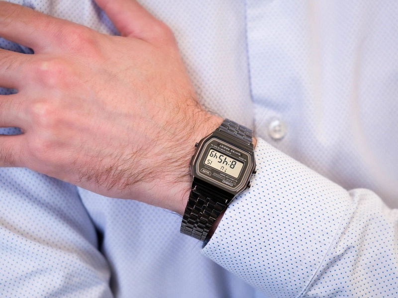 Zegarek męski CASIO A158WETB-1AEF