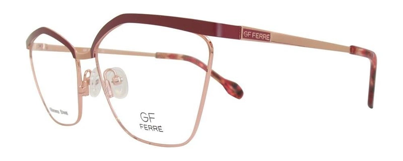 Okulary oprawki Damskie GF FERRE GFF0253 002 55 Złote