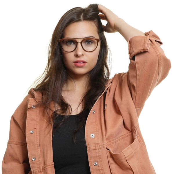 Okulary oprawki damskie Emilio Pucci EP5072 071 52 Brązowe