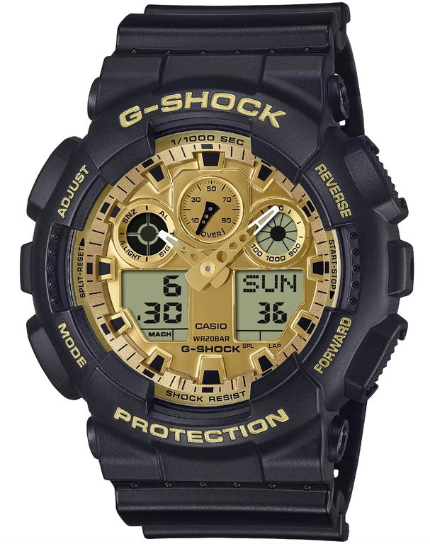 Zegarek męski CASIO G-SHOCK GA-100GGB-1A9ER