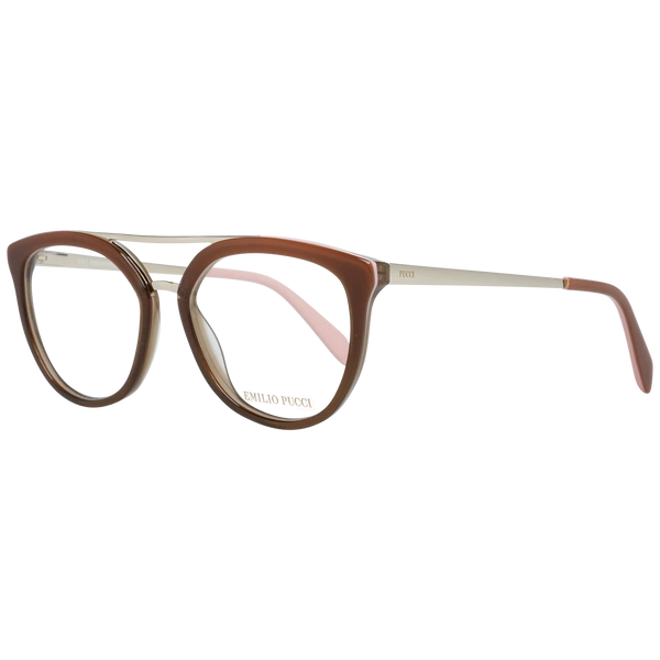 Okulary oprawki damskie Emilio Pucci EP5072 071 52 Brązowe