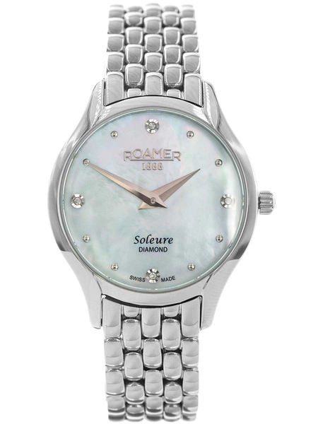 Zegarek damski ROAMER 547857 41 25 50 Soleure Diamond