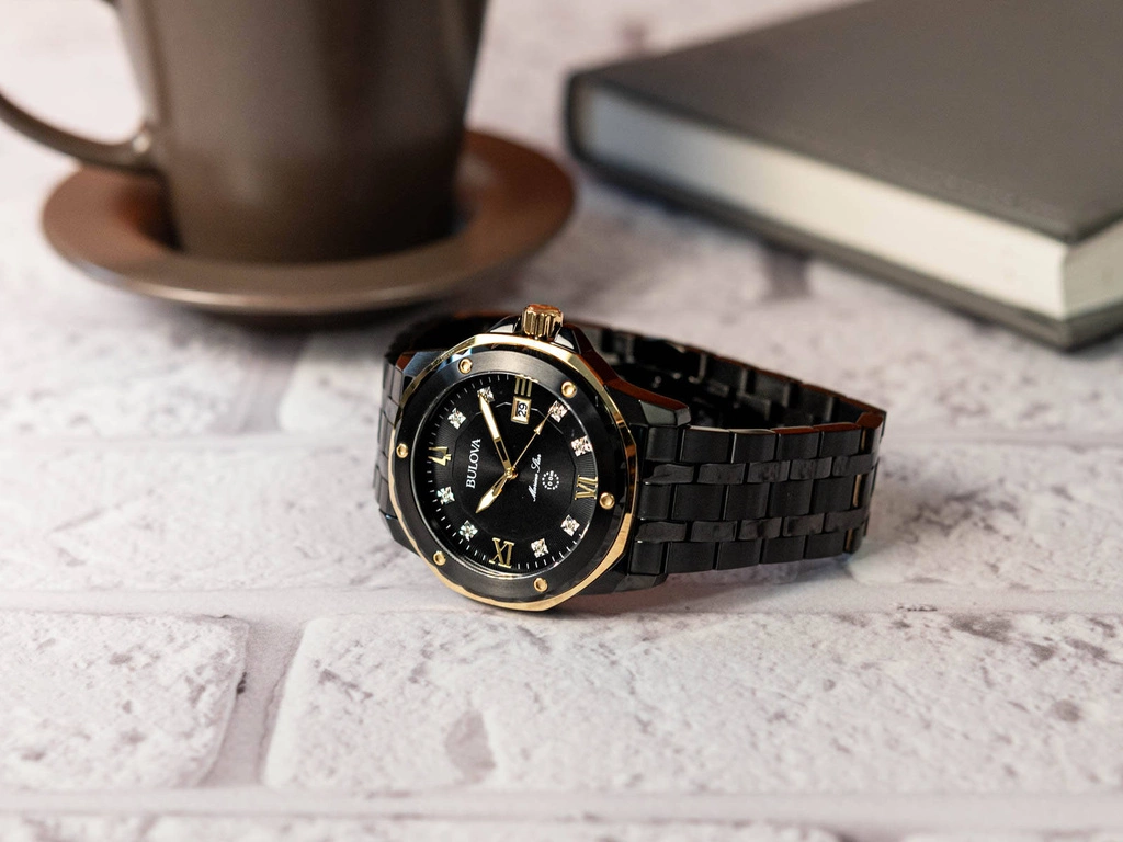 Zegarek męski BULOVA 98D176 Marine Star Diamonds