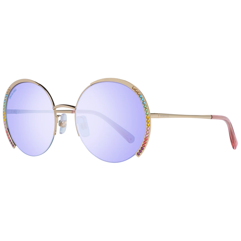 Okulary przeciwsłoneczne Damskie Swarovski SK0280-H 32W 56 Złote
