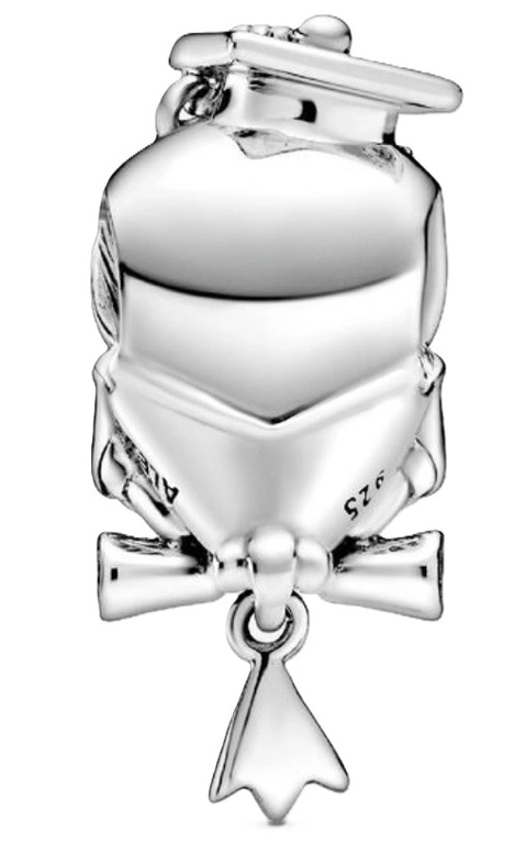 Charms Pandora 798907C01 Mądra sowa absolwenta