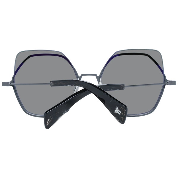 Okulary przeciwsłoneczne damskie Yohji Yamamoto YY7031 031 52 Czarne