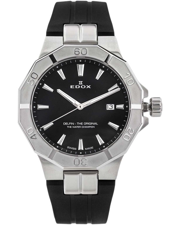 Zegarek męski EDOX 53021 3CA NIN  Delfin The Original Date 