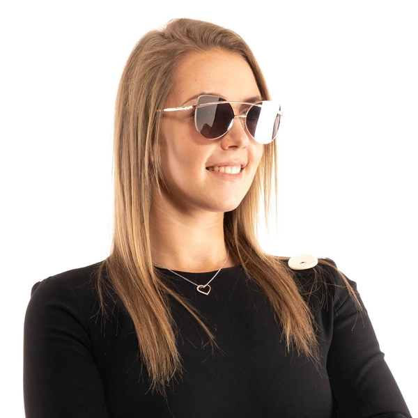 Okulary przeciwsłoneczne damskie Guess GF0332 28T 56 Różowe Złoto