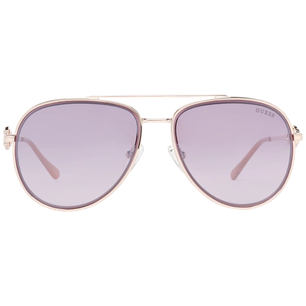 Okulary przeciwsłoneczne damskie Guess GF0344 28U 56 Różowe Złoto