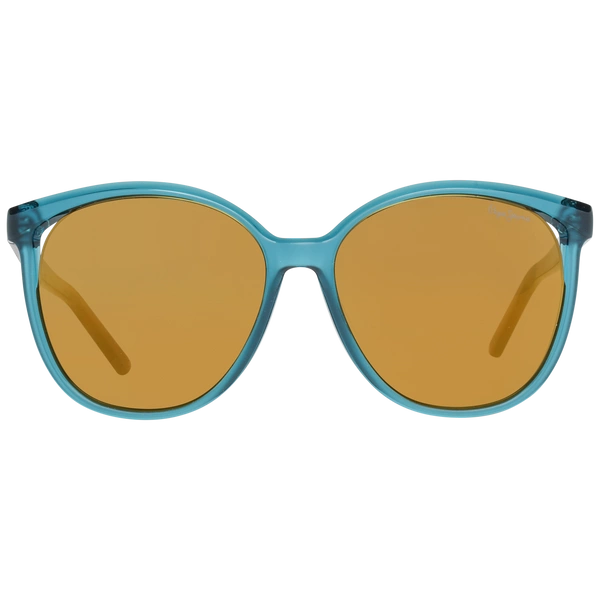 Okulary przeciwsłoneczne damskie Pepe Jeans PJ7352 C3 56 Niebieskie