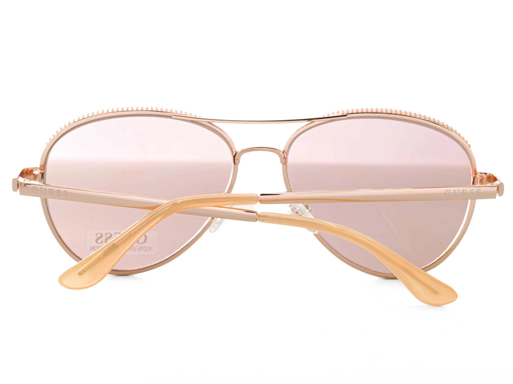 Okulary przeciwsłoneczne Damskie Guess GF0350-5928U Różowe Złoto
