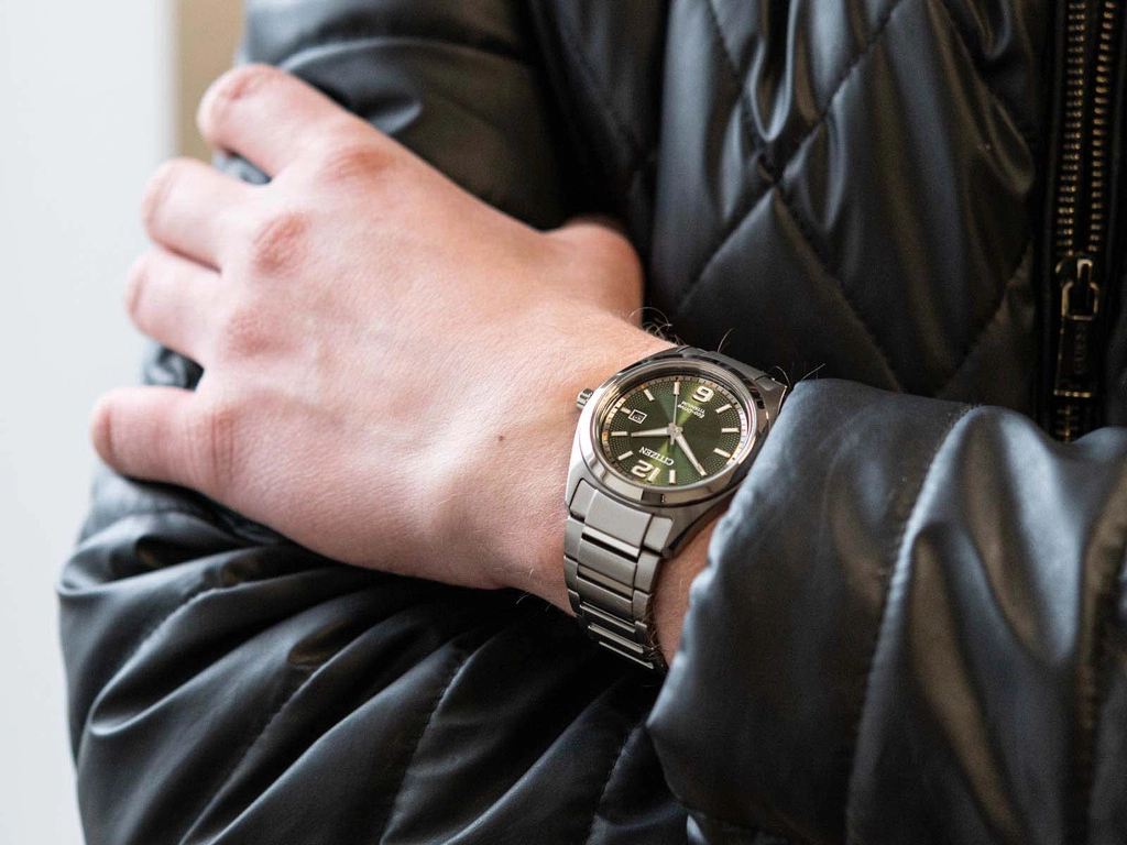 Zegarek męski Citizen AW1641-81X Super Titanium