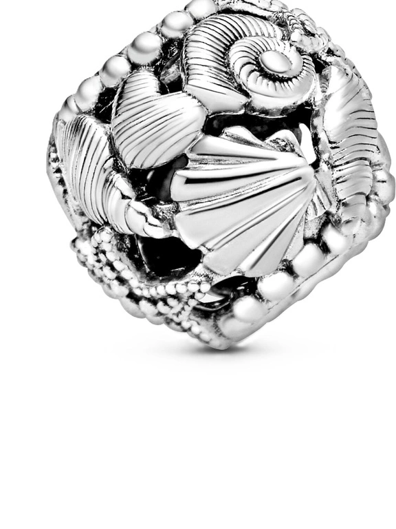 Charms Pandora 798950C00 Ażurowy Rozgwiazda, muszle i serca