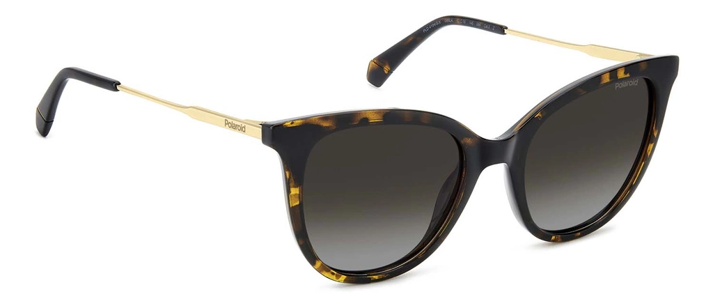 Okulary przeciwsłoneczne damskie Polaroid PLD 4184/S/X 08652LA Brązowe