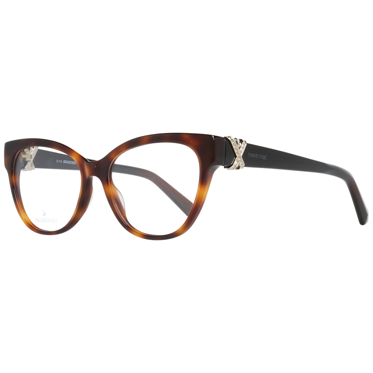 Okulary oprawki damskie Swarovski SK5250-H Brązowe
