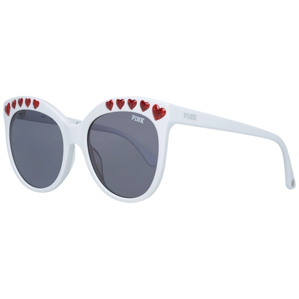 Okulary przeciwsłoneczne damskie Victoria's Secret PK0009 25A 57 Biały