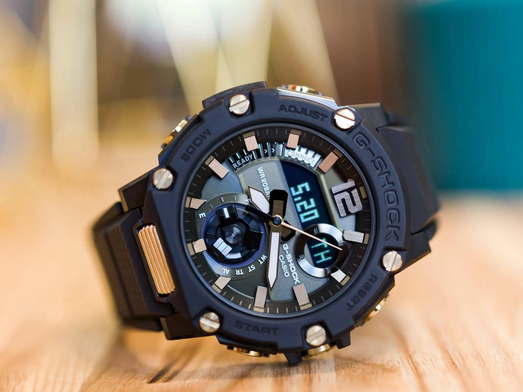 Zegarek męski CASIO G-SHOCK GST-B300B-1AER G-Steel