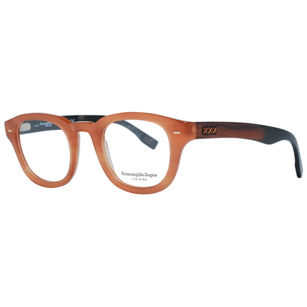 Okulary oprawki Męskie Zegna Couture ZC5005 47 041 Brązowe
