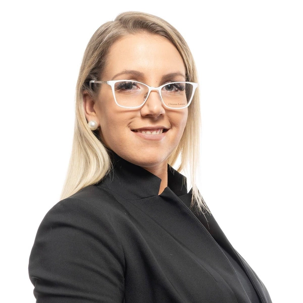 Okulary oprawki Damskie Christian Lacroix CL3060 802 52 Białe