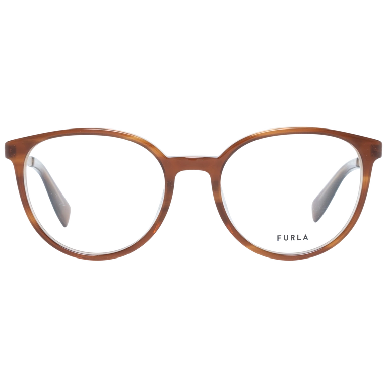 Okulary oprawki Damskie Furla VFU493 0XAG 50 Brązowe