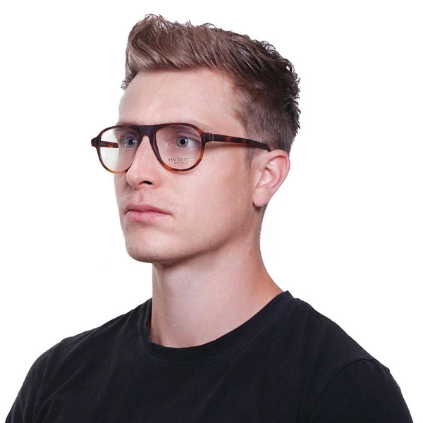 Okulary oprawki męskie Hackett HEB203 138 52 Brązowe