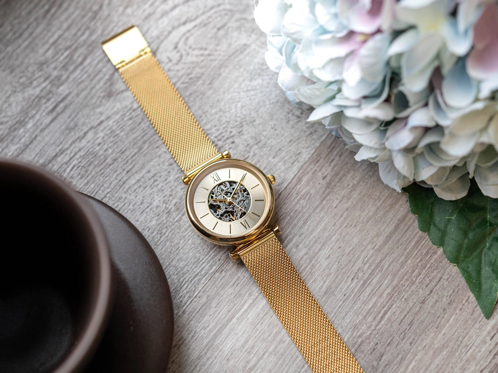 Zegarek damski FOSSIL ME3250 Carlie Skeleton