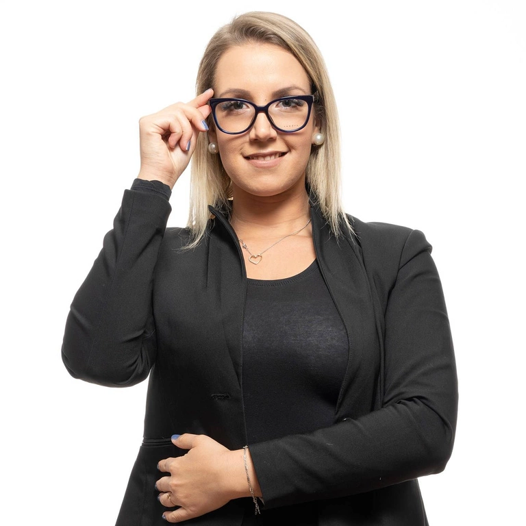 Okulary oprawki Damskie Sandro SD2003 004 53 Niebieskie