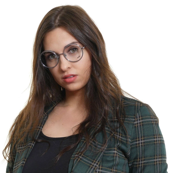 Okulary oprawki damskie Web WE5244 086 49 Niebieskie